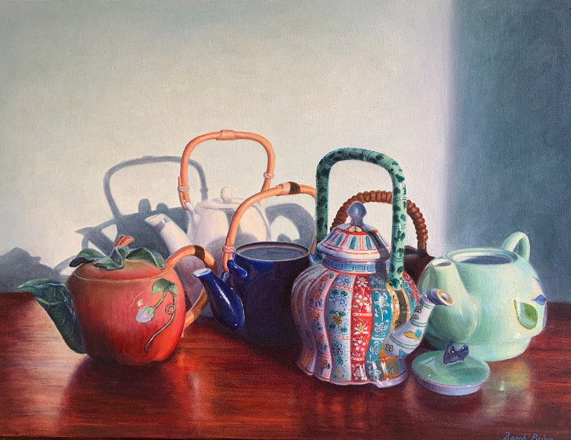 Teapot in the Afternoon 18" x 24"